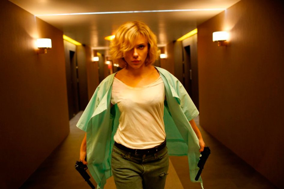Scarlett Johansson en "Lucy".