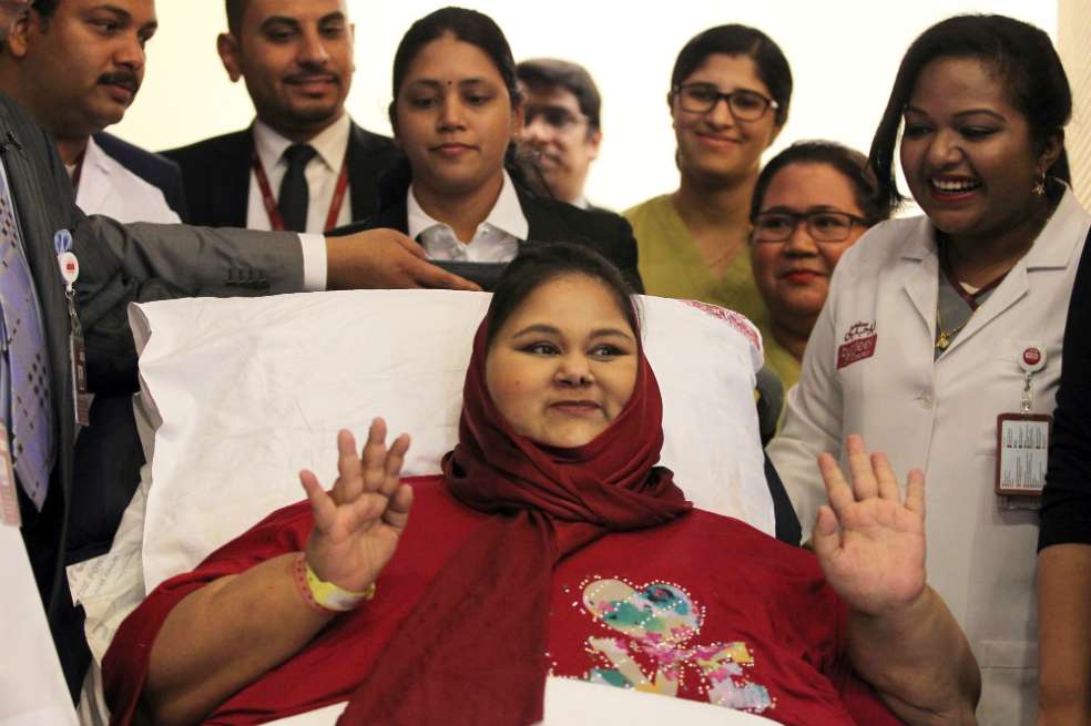 Eman Ahmed Abd El Aty. / AFP