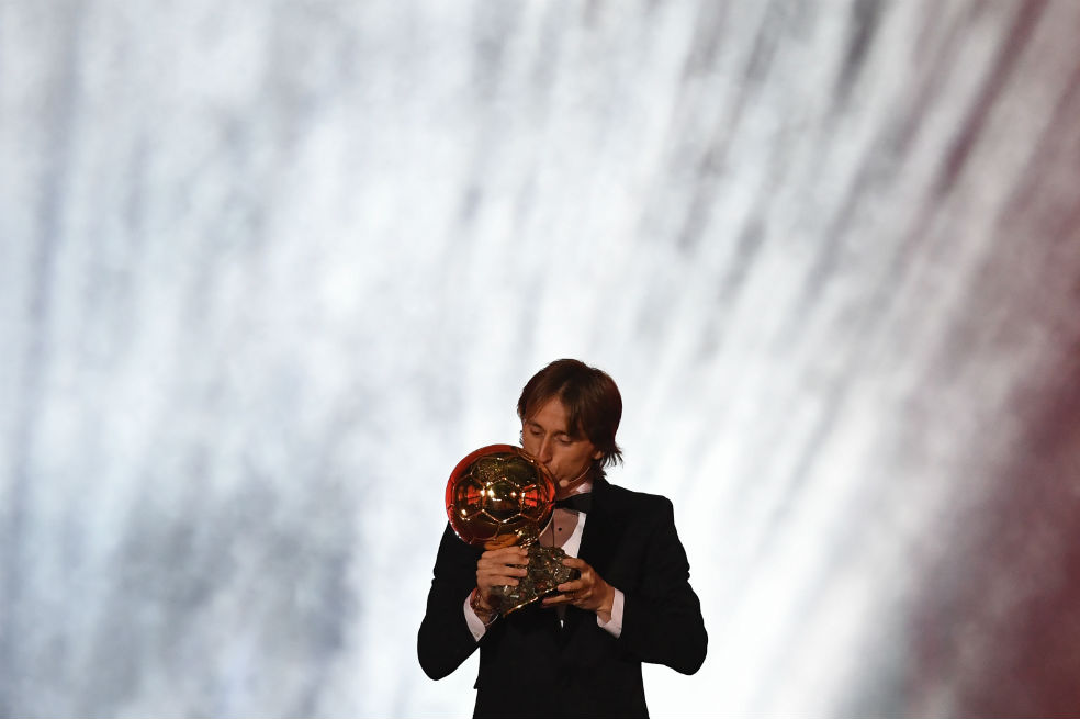 Luka Modric, mediocampista croata. / AFP
