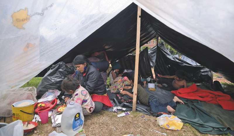 Según la Secretaría de Gobierno, en la UPI de La Rioja hay actualmente 711 personas: 371 hombres y 340 mujeres, la mayoría niños.
