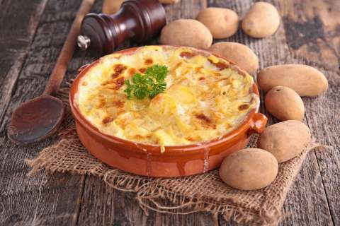 Papitas gratinadas para despedir el 2025