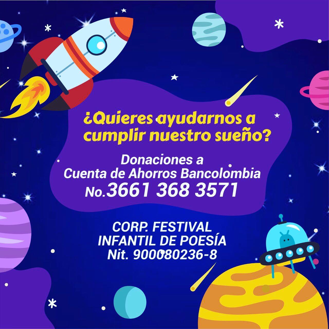 En esta cuenta de ahorros podrán realizar sus donaciones.