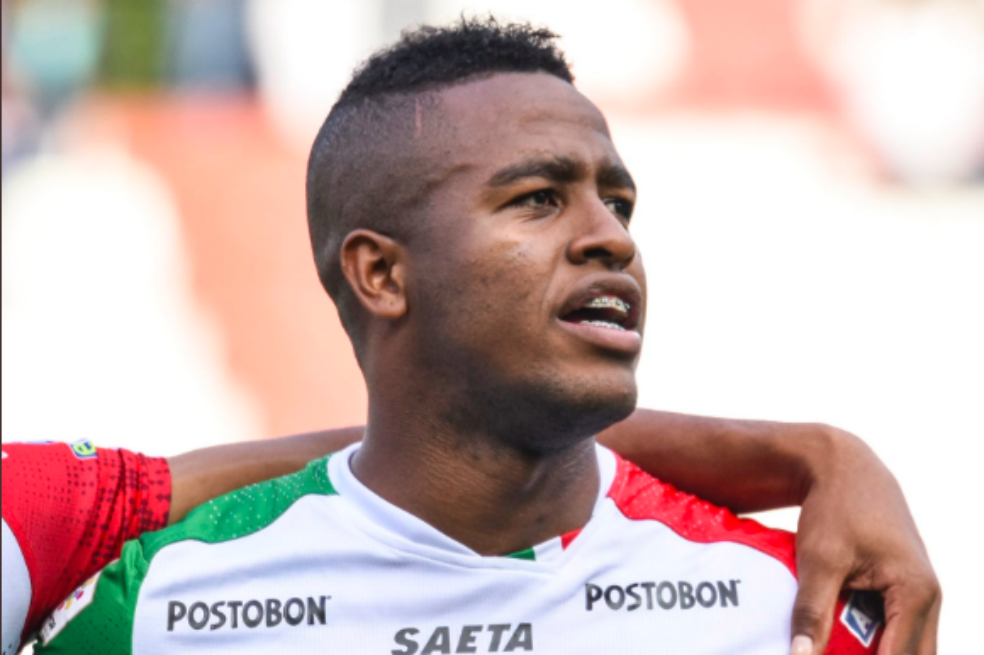Londoño, jugador del equipo caldense. / Once Caldas
