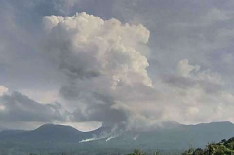 Costa Rica: así fue la erupción del volcán Rincón de la Vieja