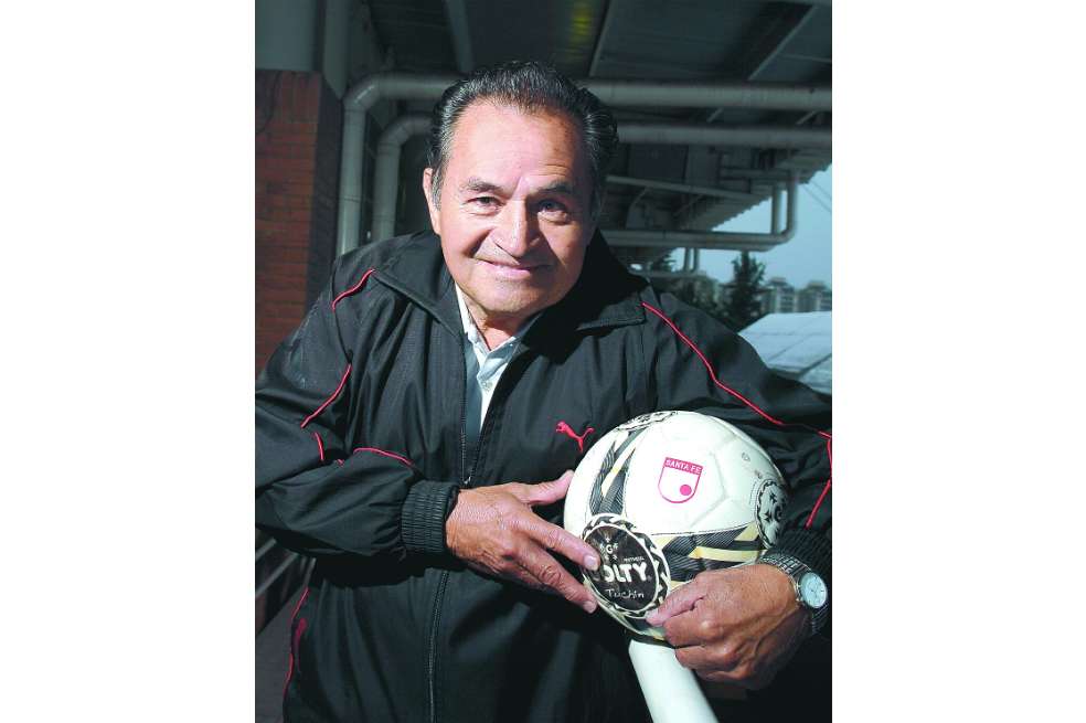 Alfonso Cañón, ídolo de Independiente Santa Fe.