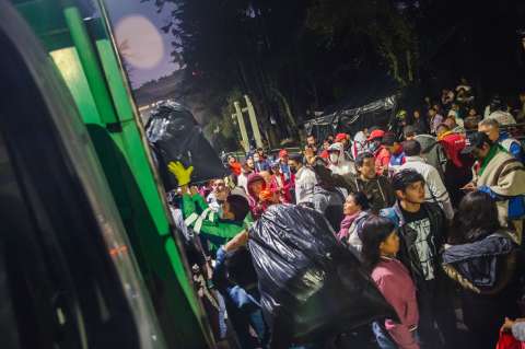 Varios miembros de la comunidad emberá se niegan a desalojar el Parque Nacional