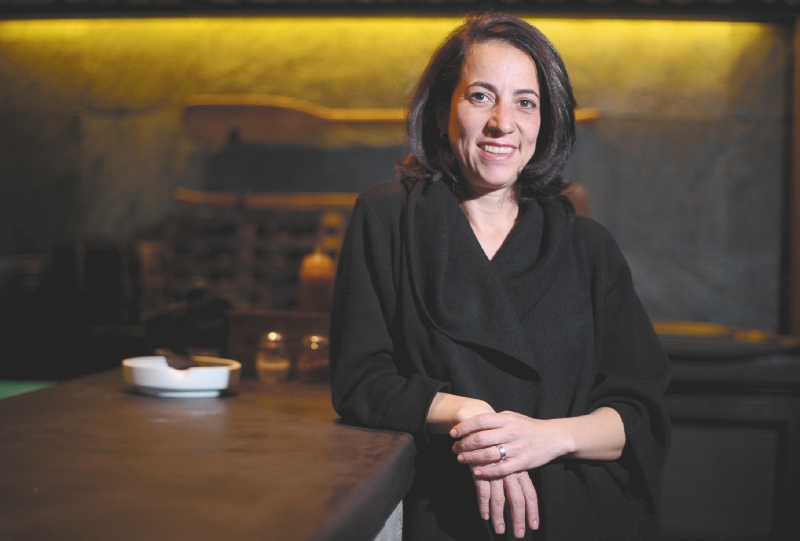Ana Belén Myerston, gerente del restaurante Osaka en Bogotá.