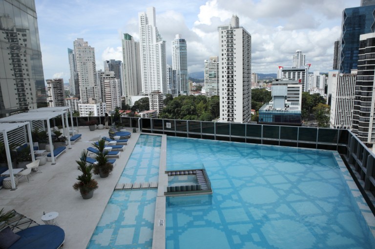 Canal de panamá,hoteles W y hotel Marriot
