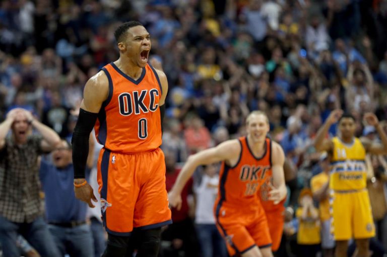 Russell Westbrook batió una marca histórica de la NBA