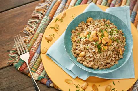 Receta de arroz con almendras, una preparación de concurso