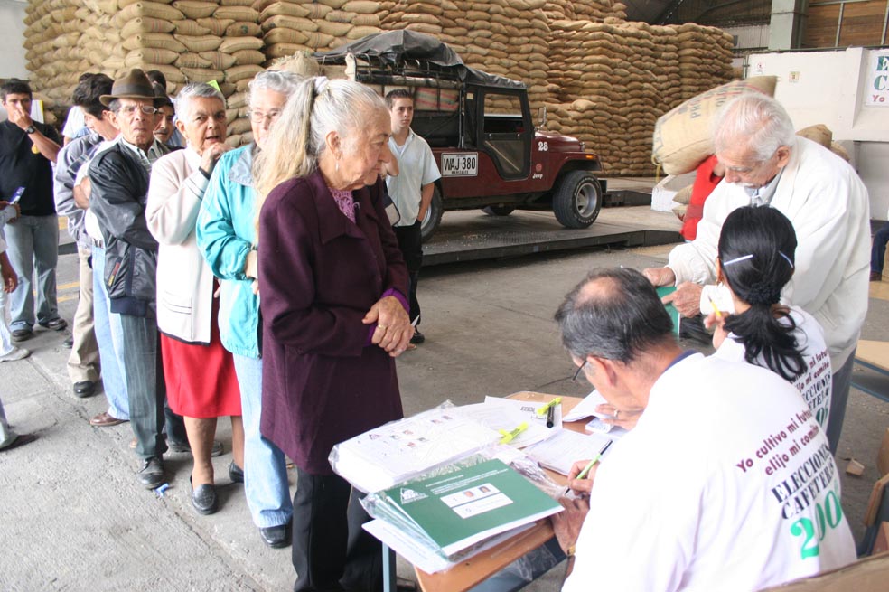 El Comité Directivo de la Federación de Cafeteros acordó que las elecciones se harán únicamente con voto presencial. / Cortesía La Patria