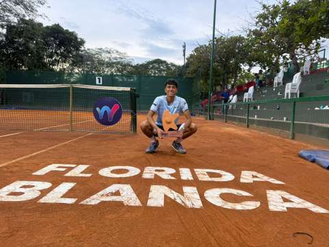 Johan Rodríguez logró el primer título de su carrera en el ITF M15  de Bucaramanga