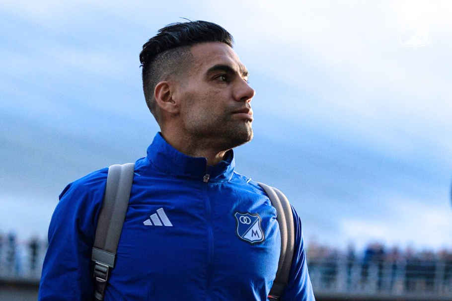 Lorelei Tarón mostró cómo sigue Falcao tras fractura en Millonarios: “Recupérate”