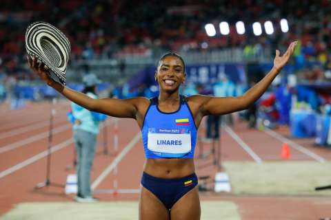 Natalia Linares, la atleta vallenata que sueña consagrarse en los Olímpicos de París