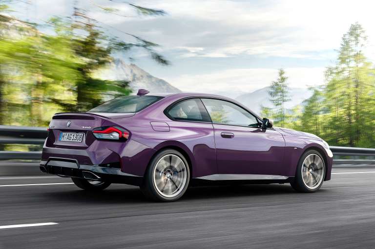 El propulsor M entrega hasta 387 caballos de poder y un torque máximo de 500 Nm de torque a las 1.800 rpm.