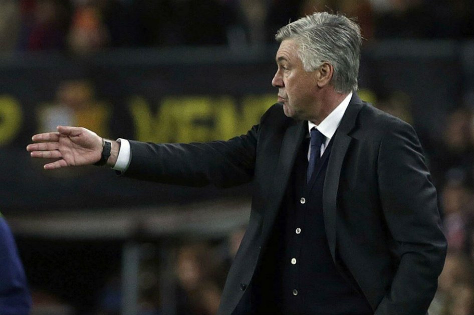 Carlo Ancelotti, entrenador del Real Madrid. Foto: AFP