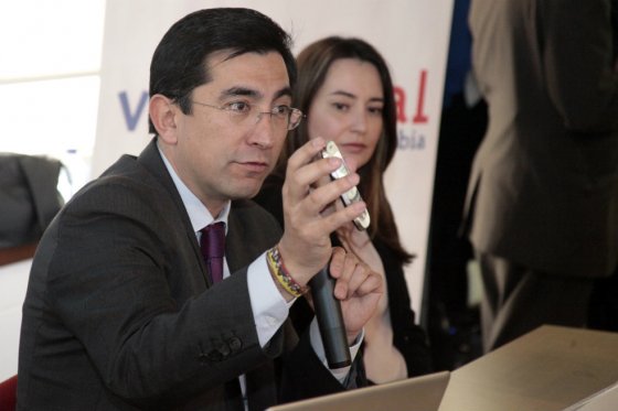 El ministro de las Tic, Diego Molano.