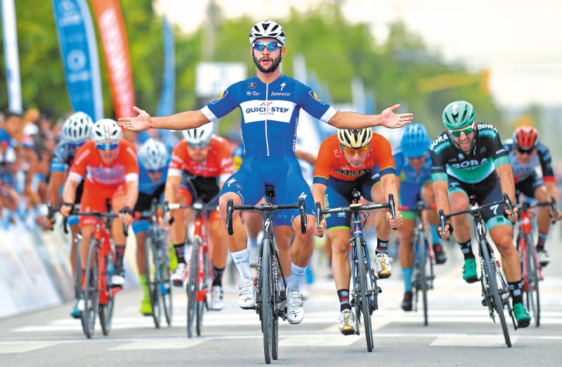 Fernando Gaviria ha ganado cuatro etapas esta temporada. / Vuelta a San Juan