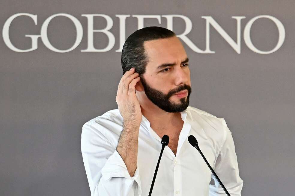 Nayib Bukele, presidente de El Salvador. / AFP