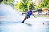 Federico Jaramillo, campeón de slalom en el Mundial de esquí