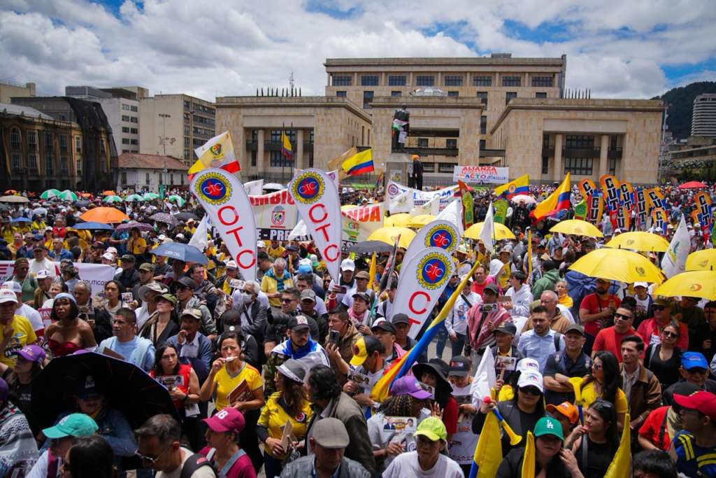 Manifestaciones 1° de mayo.