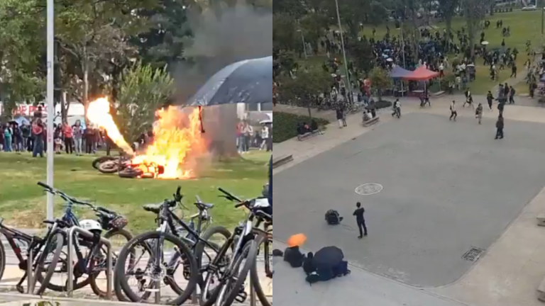 Disturbios en la Nacional generan cruce de versiones entre directivas y vigilancia