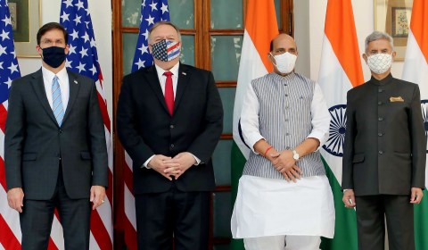 Las tensiones con China impulsan la alianza militar entre EE. UU. e India