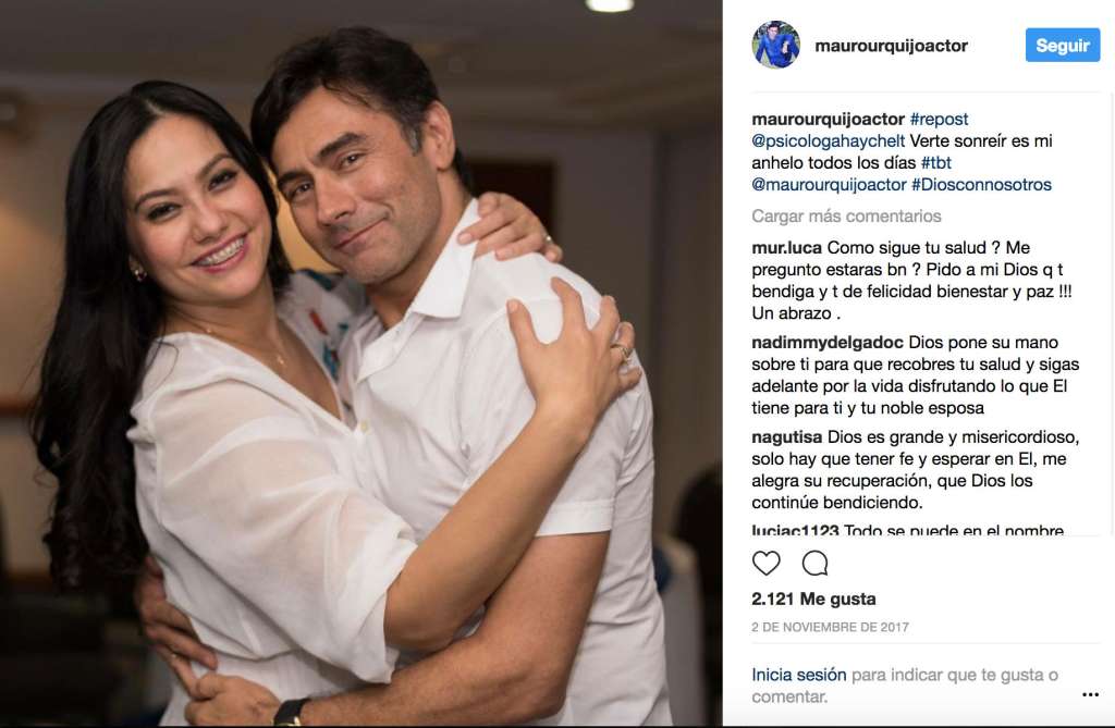Tomada de Instagram.com/maurourquijoactor