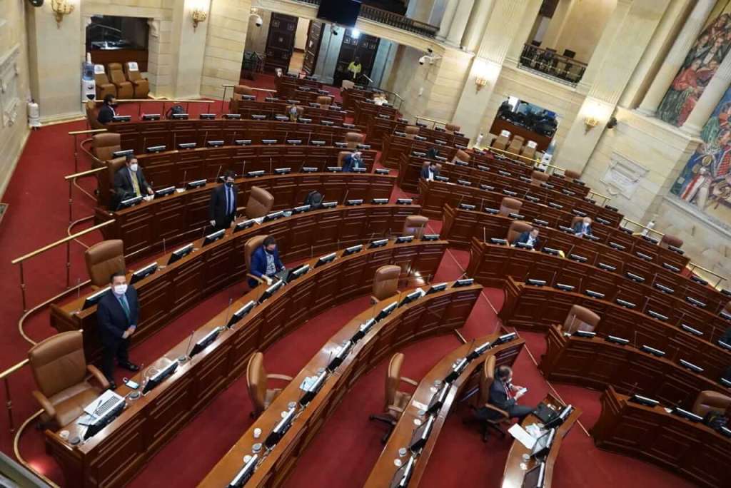 Sesiones semipresenciales en Cámara de Representantes por cuenta del coronavirus.