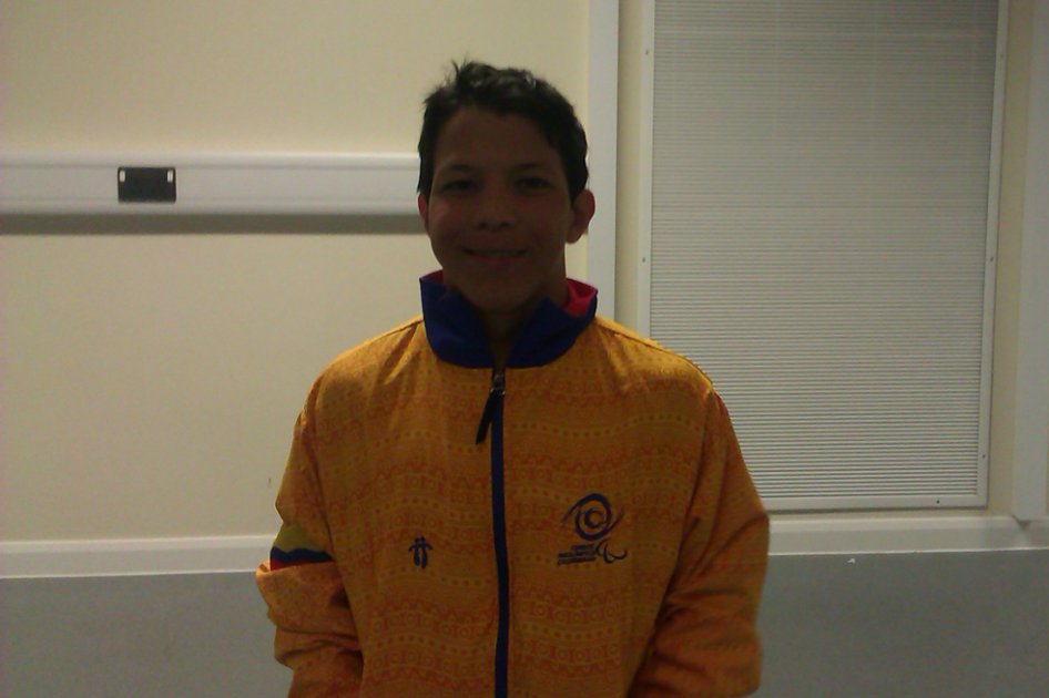 Nelson Crispín, nadador colombiano.
