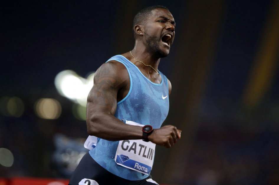Justin Gatlin, atleta estadounidense. / AFP