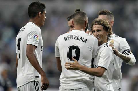 Karim Benzema lidera al Real Madrid en la goleada frente al Leganés