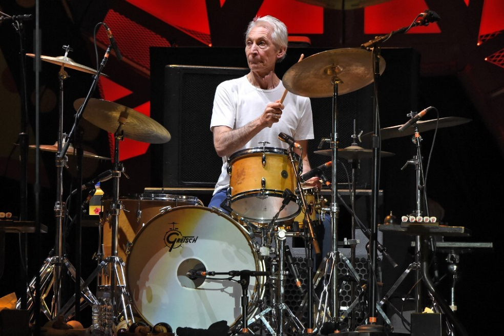 Charlie Watts estuvo con los Rolling Stones desde su formación en 1962.