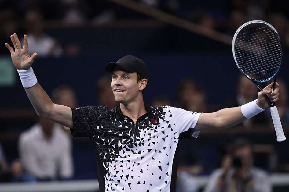 Tomas Berdych, a semifinales en París-Bercy. Foto: AFP