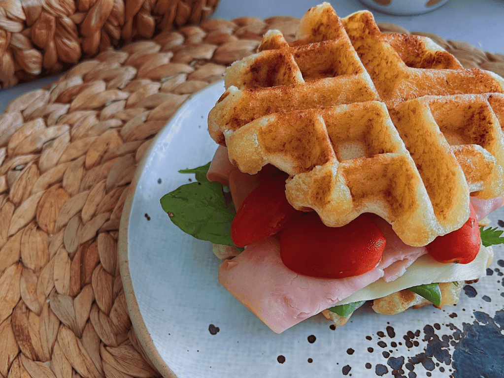 Sándwich de waffle