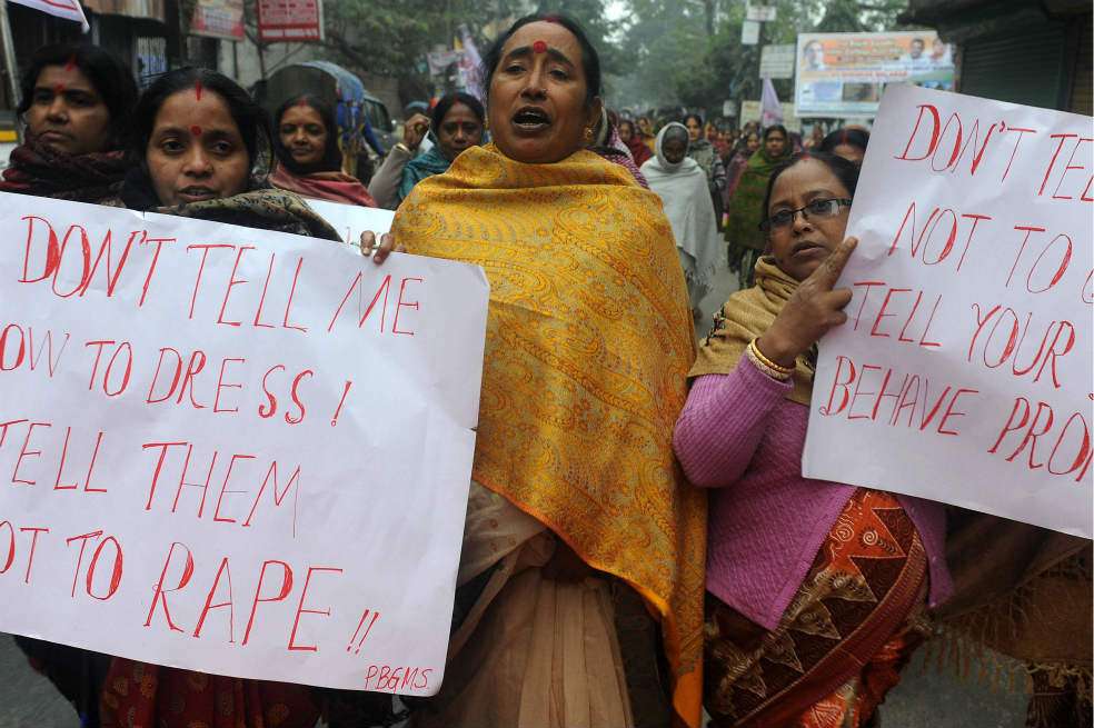 Protestas se toman de nuevo la India tras nuevo caso de violación colectiva de una mujer de 29 años. / AFP