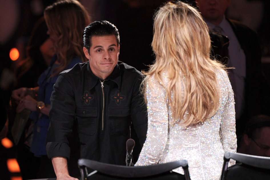 Casper Smart y Jennifer Lopez en la final de "American Idol 2014".