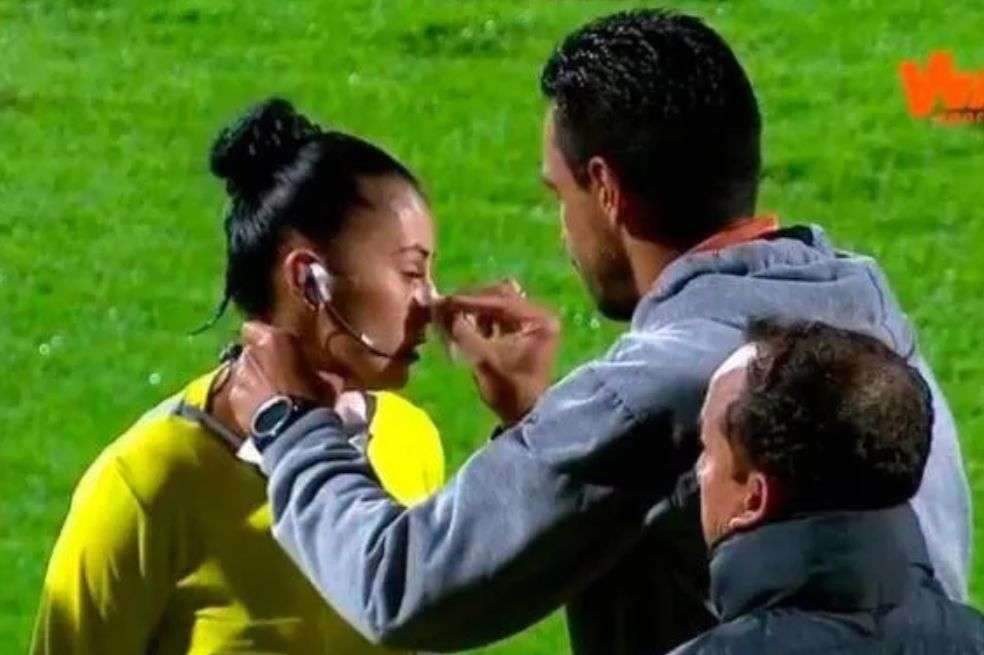 El partido entre Equidad y Santa Fe, del pasado domingo, tuvo que ser detenido al minuto 54 por una agresión a la jueza Jenny Torres.