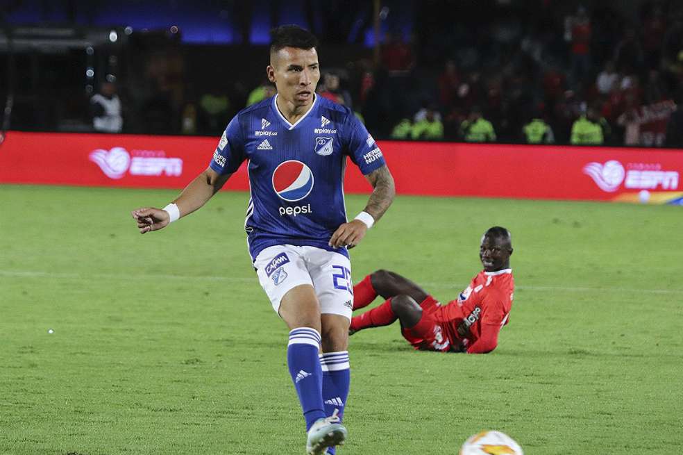 Óscar Barreto, exmediocampista de Millonarios y La Equidad. / @MillosFCoficial