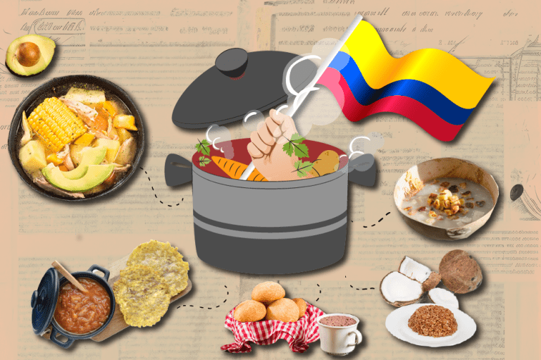 Sancocho, mote de queso y hogao : los platos colombianos que brillan en el mundo