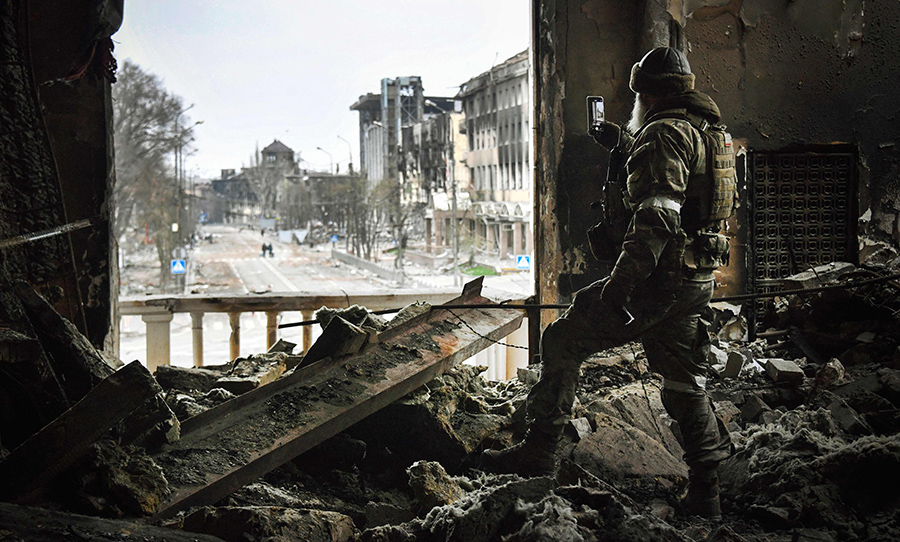 La guerra entre Rusia y Ucrania: las imágenes más impactantes en un año de ataques