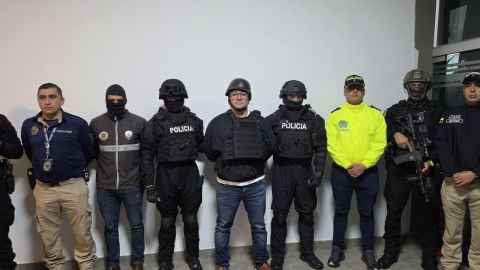 Alias Javi, uno de los delincuentes más buscados en Ecuador, es expulsado de Colombia