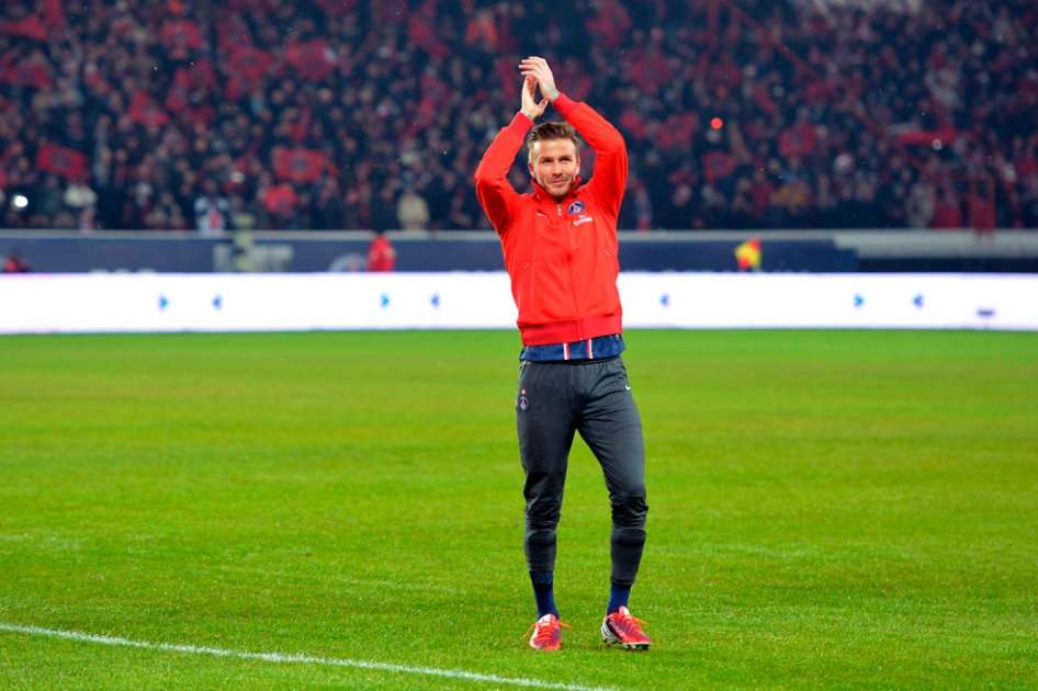 El futbolista David Beckham. / AFP