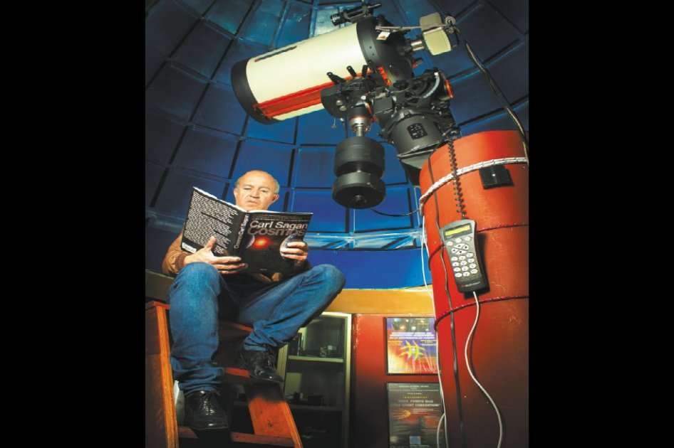 Alberto Quijano Vodniza fundó el observatorio astronómico de Pasto. / Cortesía Andrés Ceballos