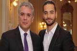Polémica por encuentro entre el presidente Duque y Maluma en la Casa de Nariño