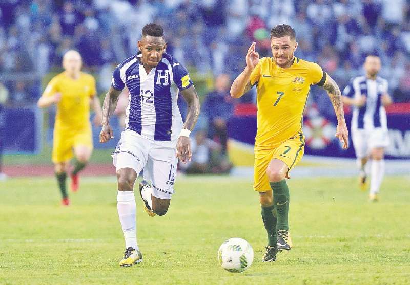 Las selecciones de Honduras y Australia definirán la llave el miércoles, en Sídney. / EFE