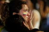 Venezolanos en Colombia reaccionaron con lágrimas a la reelección de Maduro
