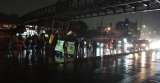 Noche de manifestaciones en Bogotá tras hundimiento de la consulta popular