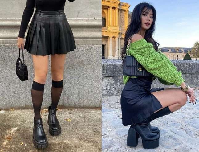 Este outfit es divertido y funky, y es seguro que te hará destacar.