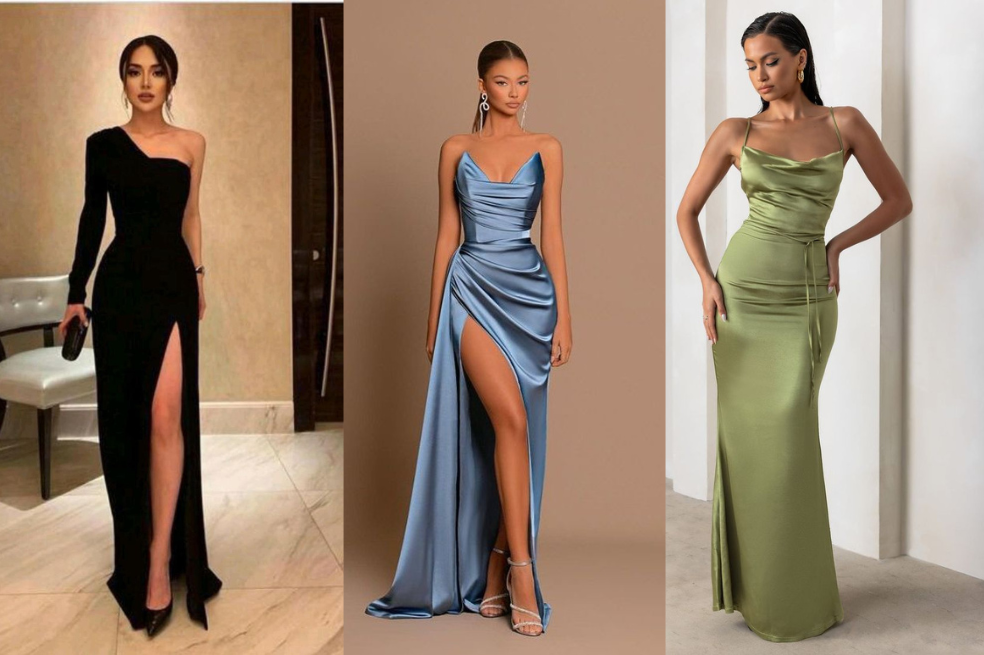 Vestidos largos elegantes más juveniles del 2024